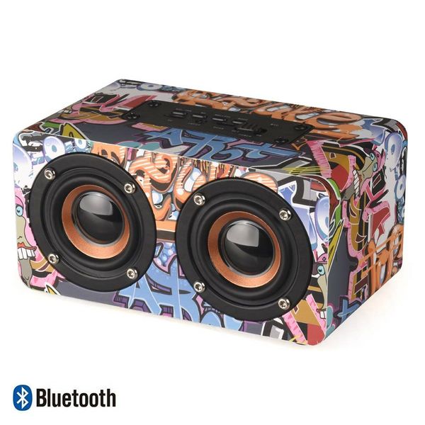 multicolor wooden bluetooth speaker wireless graffiti 3d stereo music soundbox surround portable speakers pc support tf aux fm
multicolor wooden bluetooth speaker wireless graffiti 3d stereo music soundbox surround portable speakers pc support tf aux fm