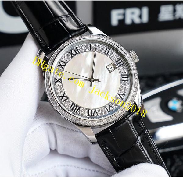 8 style luxury watch 40mm diamond roman dial stainless steel bracelet automatic mens fashion men watches, Slivery;brown
8 style luxury watch 40mm diamond roman dial stainless steel bracelet automatic mens fashion men watches, Slivery;brown