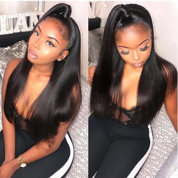 invisible knots wig 13x6 hd transparent lace front wig deep part transparent lace frontal straight front, Black;brown
invisible knots wig 13x6 hd transparent lace front wig deep part transparent lace frontal straight front, Black;brown