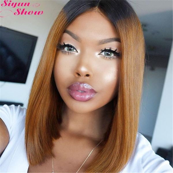 siyun show t1b/30 straight bob lace front wigs brown t1b/burgundy 99j ombre human hair wig natural colored wigs short lacefront, Black;brown
siyun show t1b/30 straight bob lace front wigs brown t1b/burgundy 99j ombre human hair wig natural colored wigs short lacefront, Black;brown