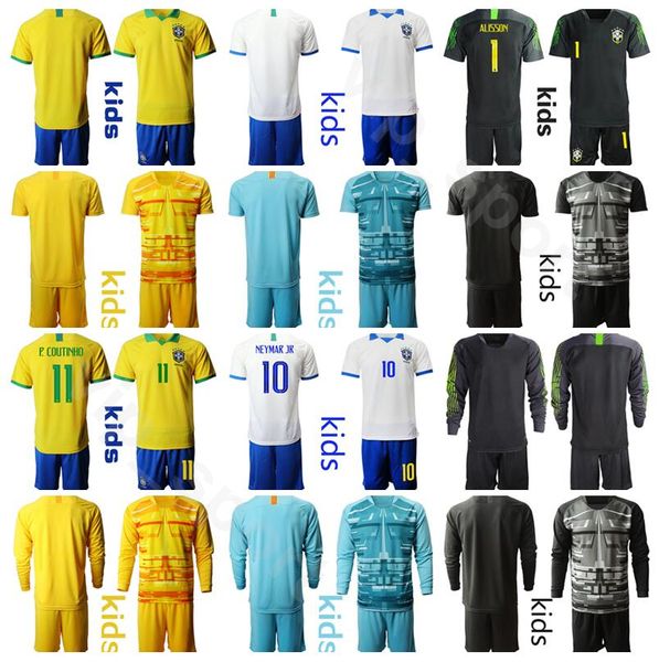 youth long sleeve 1 cafu goalie soccer jersey set children brazil goalkeeper gk 1 alisson 23 ederson 16 cassio kids football shirt kits, Black
youth long sleeve 1 cafu goalie soccer jersey set children brazil goalkeeper gk 1 alisson 23 ederson 16 cassio kids football shirt kits, Black