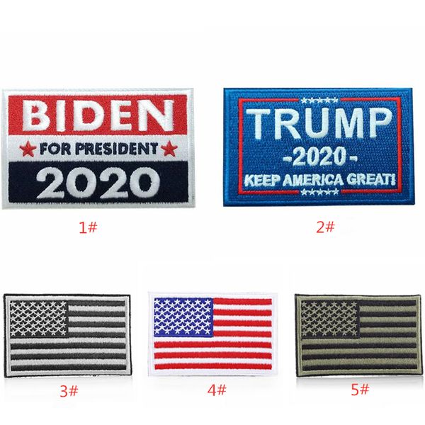 dhl/fedex 5*8cm cloth sticker 2020 usa election banner flags joe biden trump for america president embroidery magic stickers bag
dhl/fedex 5*8cm cloth sticker 2020 usa election banner flags joe biden trump for america president embroidery magic stickers bag