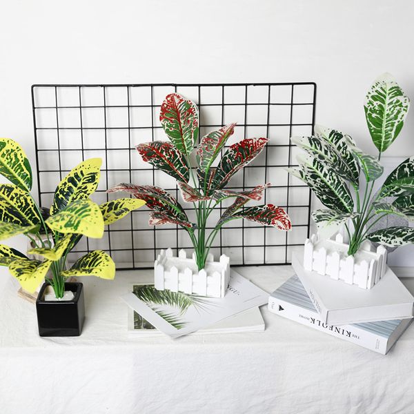 artificial green plants plastic leaves deskdecoration fake plants home garden office bedroom decoration flores
artificial green plants plastic leaves deskdecoration fake plants home garden office bedroom decoration flores