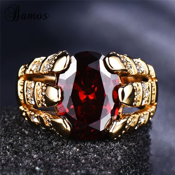 bamos female male red cubic zirconia ring size 6-12 for women&men vintage couple rings luxury yellow gold filled crystal jewelry, Golden;silver
bamos female male red cubic zirconia ring size 6-12 for women&men vintage couple rings luxury yellow gold filled crystal jewelry, Golden;silver