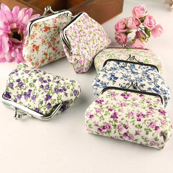 women coin bag lady vintage floral small wallet hasp purse clutch bag monederos para mujer monedas, Red;black
women coin bag lady vintage floral small wallet hasp purse clutch bag monederos para mujer monedas, Red;black