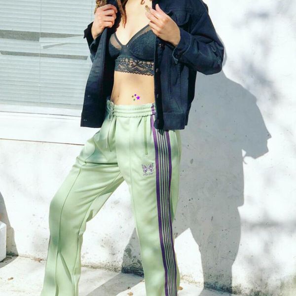 awge x needles asap rocky pants butterfly embroidery sweatpants stripe casual trousers men women couple sports pants fashion hflskz053, Black;white
awge x needles asap rocky pants butterfly embroidery sweatpants stripe casual trousers men women couple sports pants fashion hflskz053, Black;white