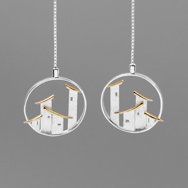 inature 925 sterling silver handmade folk house long drop earrings for women statement jewelry gift
inature 925 sterling silver handmade folk house long drop earrings for women statement jewelry gift