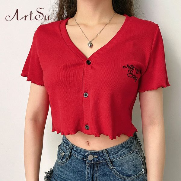 embroidery letter v neck cotton tshirts cropped women casual crop t shirt ladies ruffles short sleeve t-shirt, White
embroidery letter v neck cotton tshirts cropped women casual crop t shirt ladies ruffles short sleeve t-shirt, White