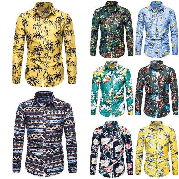 2020 new men fashion brand printed shirts male long sleeve floral shirt autumn shirts vintage linen casual men slim flower shirt, White;black
2020 new men fashion brand printed shirts male long sleeve floral shirt autumn shirts vintage linen casual men slim flower shirt, White;black
