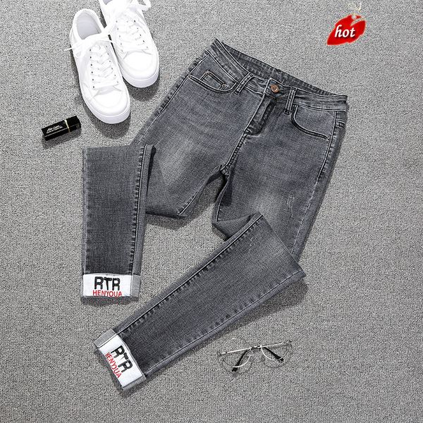 women's jeans high waist ankle-length women autumn embroidered washed denim straight ankle length trousers pants plus size o8r2, Blue
women's jeans high waist ankle-length women autumn embroidered washed denim straight ankle length trousers pants plus size o8r2, Blue