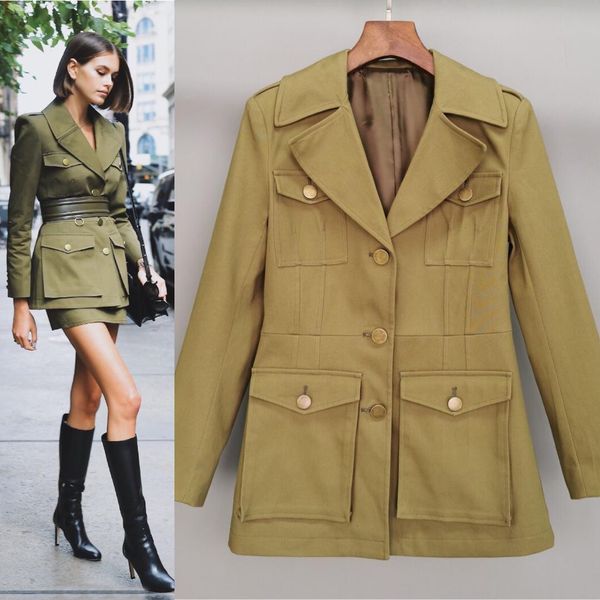 new arrival 2020 spring clothes women elegant army green jacket fashion motor biker style cool girls trench, Tan;black
new arrival 2020 spring clothes women elegant army green jacket fashion motor biker style cool girls trench, Tan;black