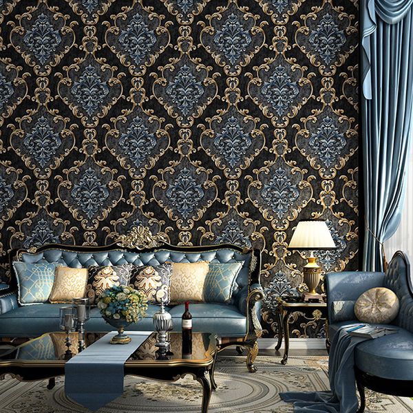 european style damask 3d floral wall papers home decor wallpaper for living room background room walls contact paper
european style damask 3d floral wall papers home decor wallpaper for living room background room walls contact paper