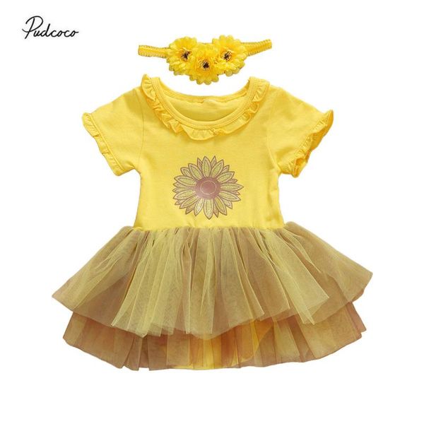 2020 newborn baby girl clothes 0-18m lovely sunflower print romper lace tutu dress headband 2pcs sassy summer holiday outfit, Red;yellow
2020 newborn baby girl clothes 0-18m lovely sunflower print romper lace tutu dress headband 2pcs sassy summer holiday outfit, Red;yellow