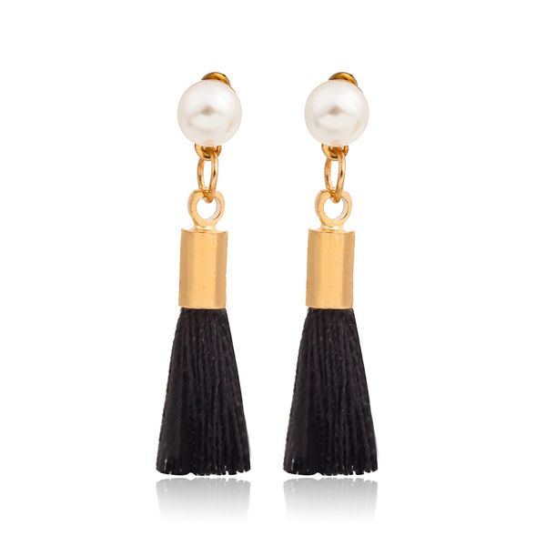 south korea-style mini small pearl ear stud tassels chain copper wheat earrings simple elegant accessories, Silver
south korea-style mini small pearl ear stud tassels chain copper wheat earrings simple elegant accessories, Silver