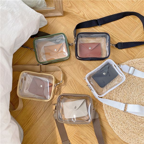 ins 2020 new small square bag fashion cool transparent cross-body shoulder bag broadband simple jelly
ins 2020 new small square bag fashion cool transparent cross-body shoulder bag broadband simple jelly