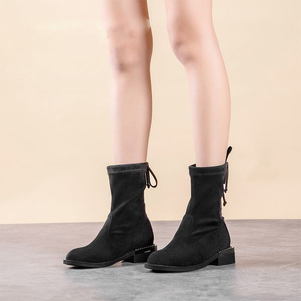 2019 boots women comfortable high quality shoes fashion mid call boots women black grey flat boots
2019 boots women comfortable high quality shoes fashion mid call boots women black grey flat boots