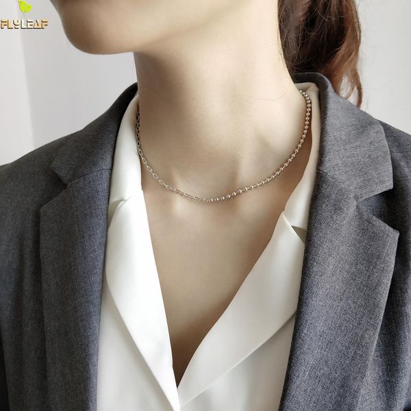 100% 925 sterling silver jewelry small round ball chain choker necklace flyleaf simple personality fashion short necklace women
100% 925 sterling silver jewelry small round ball chain choker necklace flyleaf simple personality fashion short necklace women