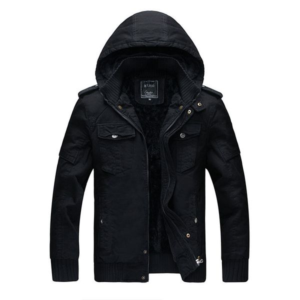 2019 new winter men's casual jacket men brand stand collar thick hooded fleece warmed parkas male plus size 4xl, Black
2019 new winter men's casual jacket men brand stand collar thick hooded fleece warmed parkas male plus size 4xl, Black