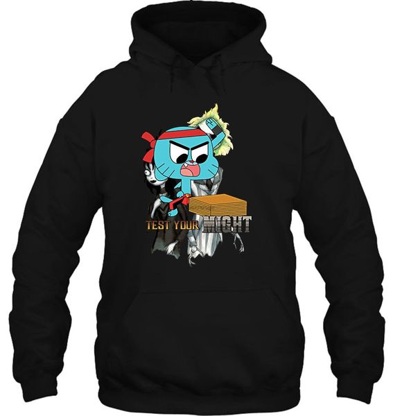 men hoodie funny amazing world of gumball cartoongraphic print quality custom crazy women streetwear, Black
men hoodie funny amazing world of gumball cartoongraphic print quality custom crazy women streetwear, Black