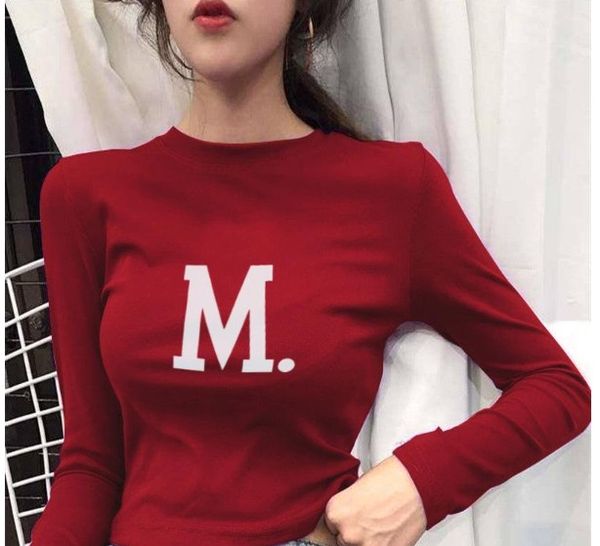 harajuku long sleeve t-shirt korean fashion style letter printed tees female kawaii autumn t-shirt, White
harajuku long sleeve t-shirt korean fashion style letter printed tees female kawaii autumn t-shirt, White