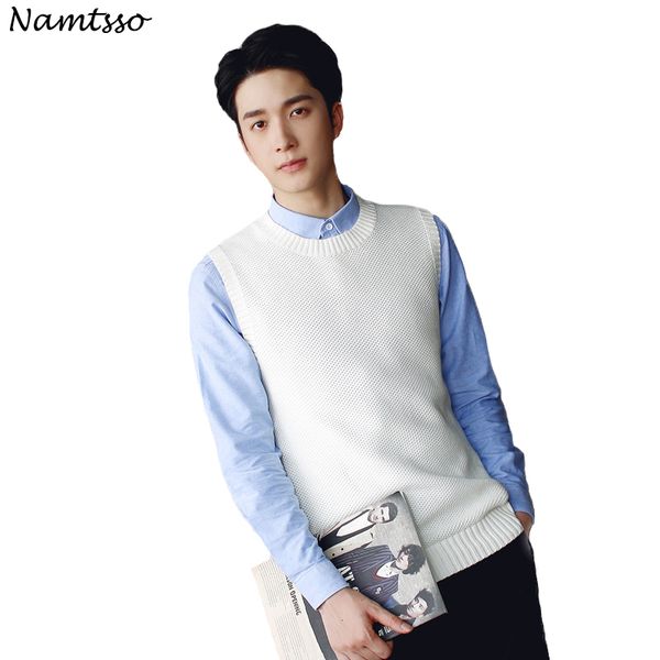 100% cotton vest men 2018 autumn winter new classic v-neck sleeveless sweater knitwear pull brand base clothing 195, Black;white
100% cotton vest men 2018 autumn winter new classic v-neck sleeveless sweater knitwear pull brand base clothing 195, Black;white