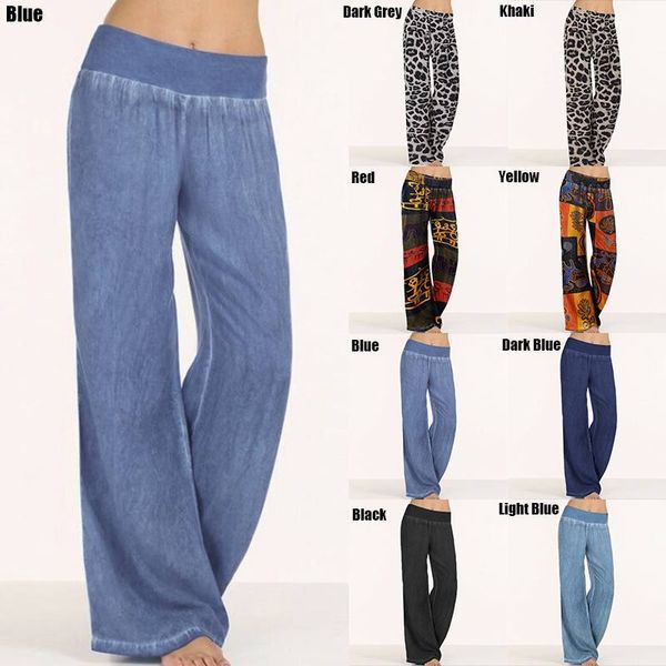 2020 women pants casual celmia denim wide leg jeans elastic high waist trousers women summer pantalons palazzo plus size s-5xl, Black;white
2020 women pants casual celmia denim wide leg jeans elastic high waist trousers women summer pantalons palazzo plus size s-5xl, Black;white