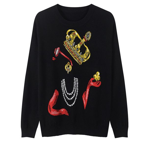 new fashion 2019 women autumn winter embroidery cat brand sweater pullovers warm knitted sweaters pullover lady, White;black
new fashion 2019 women autumn winter embroidery cat brand sweater pullovers warm knitted sweaters pullover lady, White;black