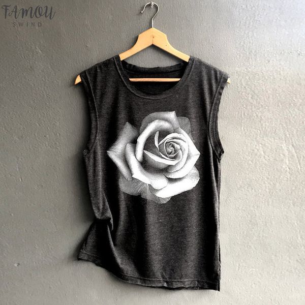 polyester fashion sleeveless t shirt women rose print tee shirts casual loose soft comfortable women t shirt hip hop tshirts h15, White
polyester fashion sleeveless t shirt women rose print tee shirts casual loose soft comfortable women t shirt hip hop tshirts h15, White