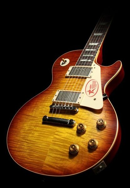 custom shop 1959 r9 vos iced tea standard electric guitar flamed maple real cream binding body, imported guitar hardware
custom shop 1959 r9 vos iced tea standard electric guitar flamed maple real cream binding body, imported guitar hardware