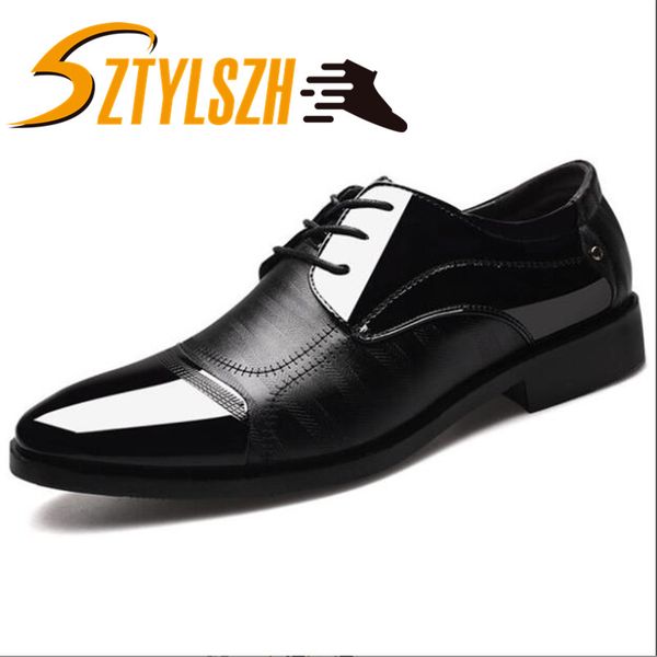 sztylszh men leather shoes business flat black brown breathable summer autumn dress shoes plus size 38-48 party wedding
sztylszh men leather shoes business flat black brown breathable summer autumn dress shoes plus size 38-48 party wedding