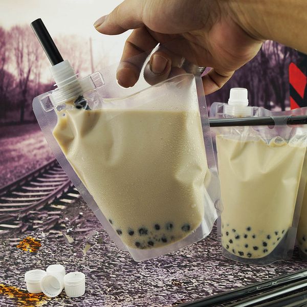 50pcs creative transparent disposable beverage bag seal liquid drink coffee milk takeaway packaging bags with handle
50pcs creative transparent disposable beverage bag seal liquid drink coffee milk takeaway packaging bags with handle