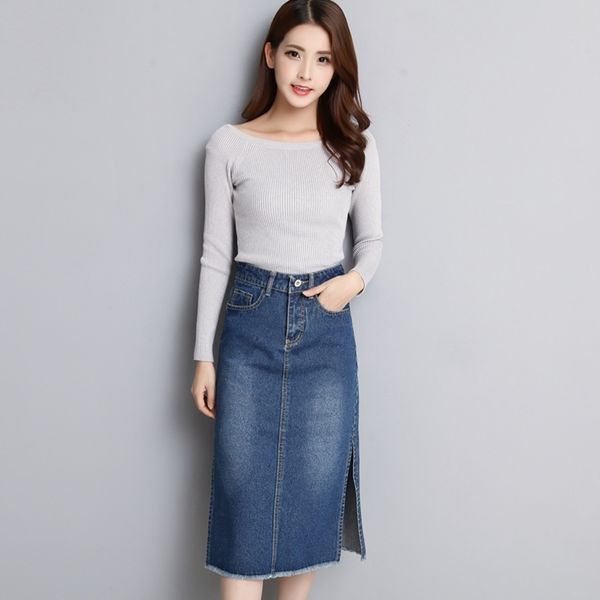 skirts casual denim skirt woman long jeans vintage split high waist womens 2021 women ladies washed jupe femme blue, Black
skirts casual denim skirt woman long jeans vintage split high waist womens 2021 women ladies washed jupe femme blue, Black
