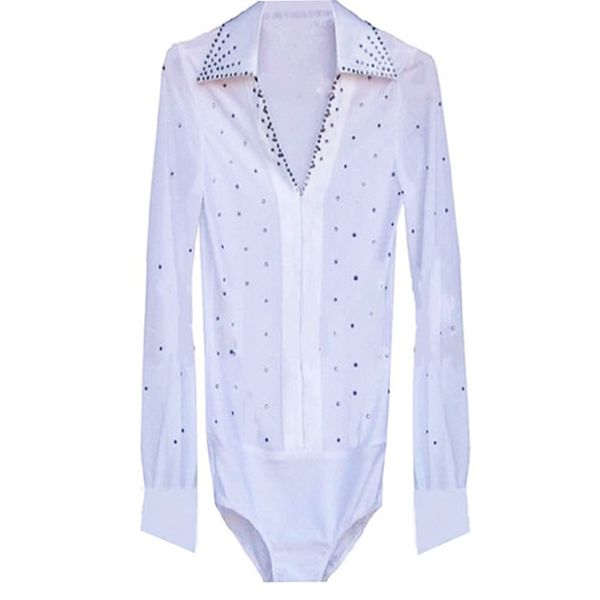 men's white latin dance bodysuit black boys white ballroom uniform diamond lapel long-sleeved latin manufacturers, Black;red
men's white latin dance bodysuit black boys white ballroom uniform diamond lapel long-sleeved latin manufacturers, Black;red
