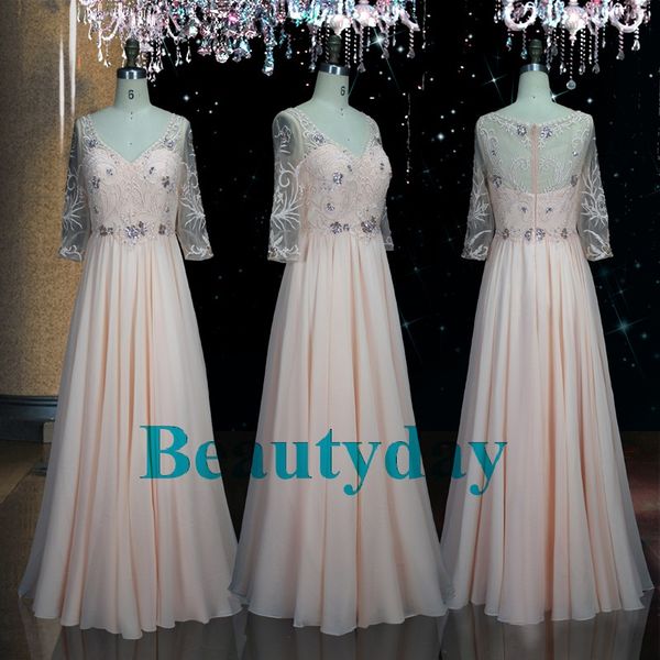 mother's dresses mother of the bride dress with a line chiffon wedding party guest plus size lace full length flowing a-line half sleev, Black;red
mother's dresses mother of the bride dress with a line chiffon wedding party guest plus size lace full length flowing a-line half sleev, Black;red