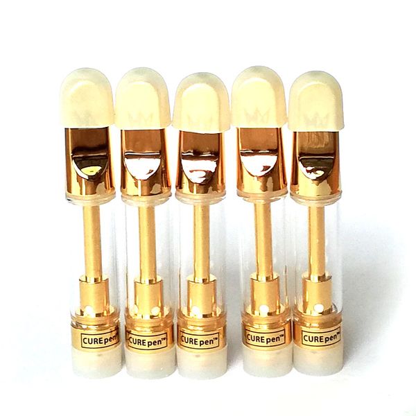 CUREpen Cartridges empty 0.8ml 1.0ml Ceramic Coil Gold Carts 510 Thread vape cartridge e cigarette DHL Free
CUREpen Cartridges empty 0.8ml 1.0ml Ceramic Coil Gold Carts 510 Thread vape cartridge e cigarette DHL Free