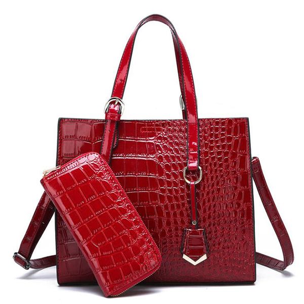 2020 new women's bags 2 pcs alligator shoulder bags hand big capacity crossbody for women composite women's
2020 new women's bags 2 pcs alligator shoulder bags hand big capacity crossbody for women composite women's