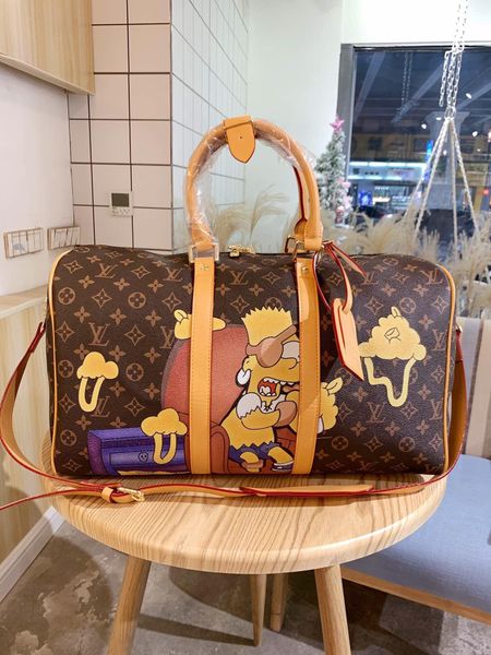 2020chic luxury designer travel luggage bag 2020 leather designer crossbody bag leather designer bags 45cm0, Silver
2020chic luxury designer travel luggage bag 2020 leather designer crossbody bag leather designer bags 45cm0, Silver