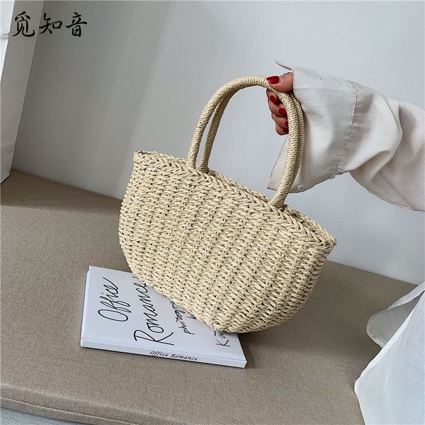 moon shaped straw bag hand made women's shoulder bags handbag bohemia summer straw beach bag retro femaletravel shopping tote
moon shaped straw bag hand made women's shoulder bags handbag bohemia summer straw beach bag retro femaletravel shopping tote