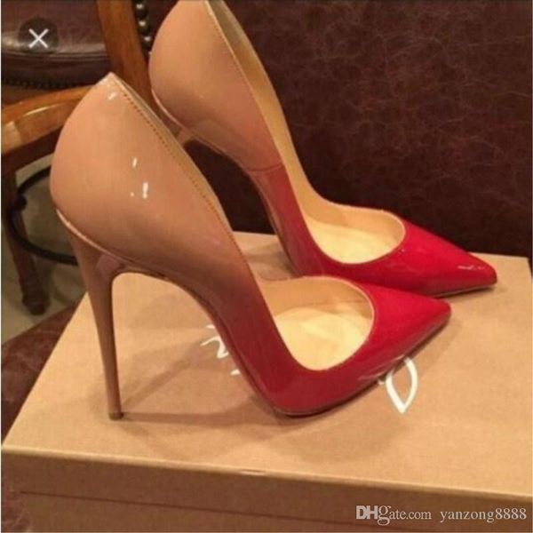 New Luxury Brand Shoes Women Red High Heels Bottom AAA Leather Pointy Toe Shoes120 Mm Designer Classic Woman Pumps Wedding Shoes
New Luxury Brand Shoes Women Red High Heels Bottom AAA Leather Pointy Toe Shoes120 Mm Designer Classic Woman Pumps Wedding Shoes