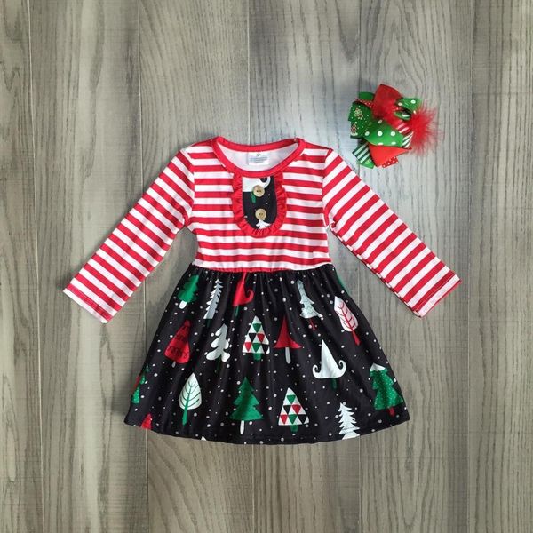 baby girls clothing christmas dress girl classic stripe dress with christmas tree print children girls with bow, Red;yellow
baby girls clothing christmas dress girl classic stripe dress with christmas tree print children girls with bow, Red;yellow