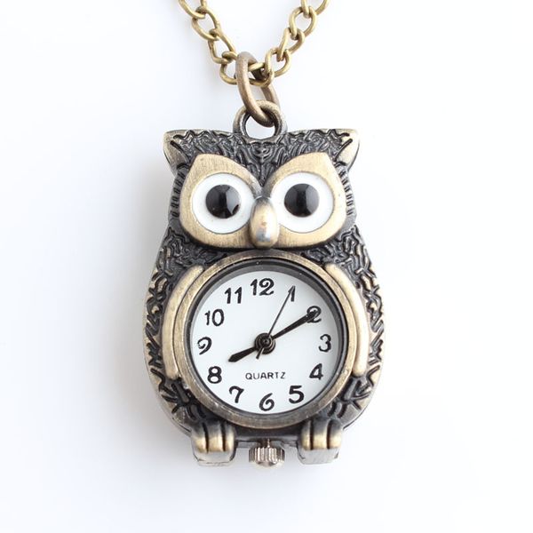 women owl quartz pocket watch necklace pendant women men's gifts xmas #92633, Slivery;golden
women owl quartz pocket watch necklace pendant women men's gifts xmas #92633, Slivery;golden