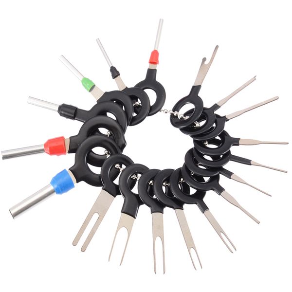 18pcs 11pcs automotive подключи terminal удалить набор инструментов key pin автомобиля электрический провод обжимной разъем extractor kit ав
18pcs 11pcs automotive подключи terminal удалить набор инструментов key pin автомобиля электрический провод обжимной разъем extractor kit ав