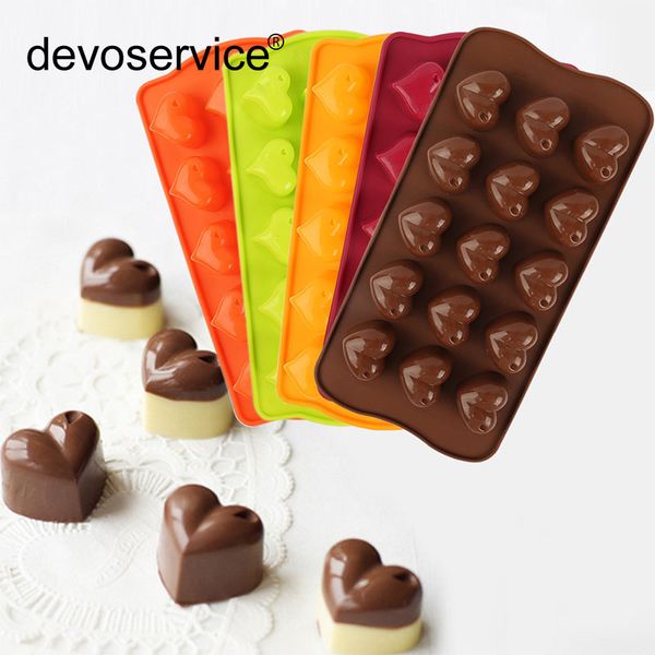 baking & pastry tools 1pcs silicone chocolat&fondant mould-15 holes heart shape mold use for chocolat-random color-kitchen&baking
baking & pastry tools 1pcs silicone chocolat&fondant mould-15 holes heart shape mold use for chocolat-random color-kitchen&baking