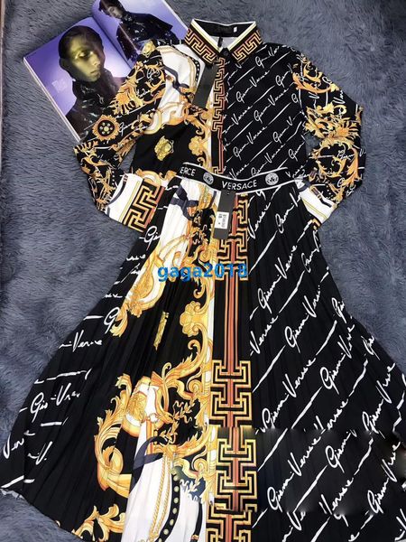 high end женщины девушки платье комплект рубашка золотой гибискус письмо печати с длинным рукавом блузка топы a-line миди плиссированные юбк, White
high end женщины девушки платье комплект рубашка золотой гибискус письмо печати с длинным рукавом блузка топы a-line миди плиссированные юбк, White