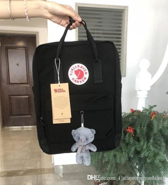 swedish fjallraven kanken black classic backpacks fashion style design canvas waterproof backpacks
swedish fjallraven kanken black classic backpacks fashion style design canvas waterproof backpacks