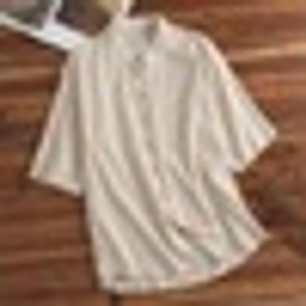 2019 vintage men shirt half sleeve button stand collar cotton shirts chinese style retro loose blouse men shirt camisa masculina, White;black
2019 vintage men shirt half sleeve button stand collar cotton shirts chinese style retro loose blouse men shirt camisa masculina, White;black