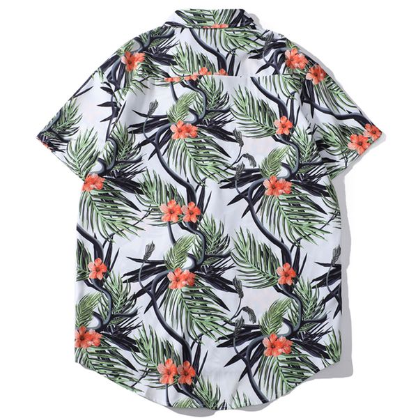 2020 summer printing hawaiian shirt blouse mens casual turn down collar streetwear chemise homme plus size beachwear lt019, White;black
2020 summer printing hawaiian shirt blouse mens casual turn down collar streetwear chemise homme plus size beachwear lt019, White;black