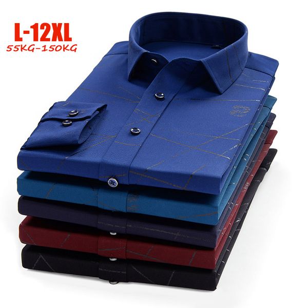 xl-12xl business shirts men bamboo fiber dress men shirts full sleeve big size 150kg camisa social, White;black
xl-12xl business shirts men bamboo fiber dress men shirts full sleeve big size 150kg camisa social, White;black