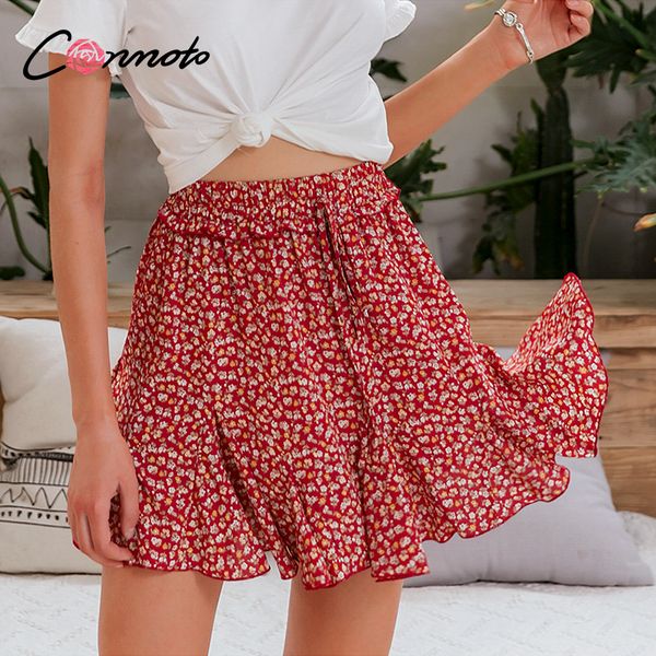 conmoto women red summer 2020 chiffon skirts elastic waist casual boho high waist skirts ruffles femme red floral skirt, Black
conmoto women red summer 2020 chiffon skirts elastic waist casual boho high waist skirts ruffles femme red floral skirt, Black