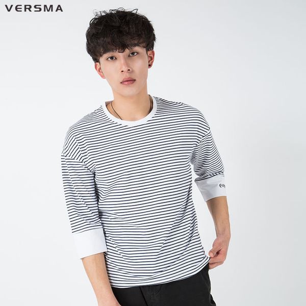 versma japanese harajuku bat sleeve stripe t-shirt men women summer hip hop streetwear oversized casual tshirt men dropshipping, White;black
versma japanese harajuku bat sleeve stripe t-shirt men women summer hip hop streetwear oversized casual tshirt men dropshipping, White;black